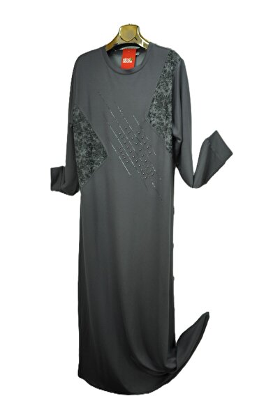 elma abone Plus Size Winter Stone Dress