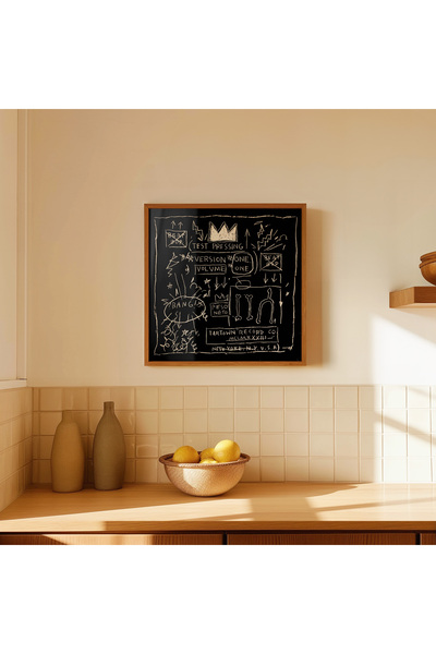 ARTHOUSECOLLECTIVE Jean - Michel Basquiat - Square Poster - Unframed Poster in Painting Sizes