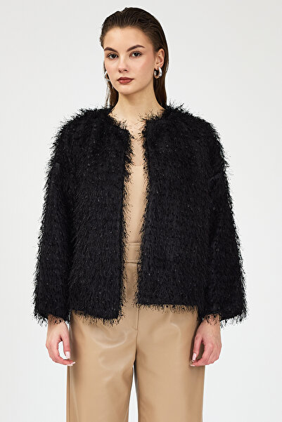 DazzUp Women's Tasseled Fur