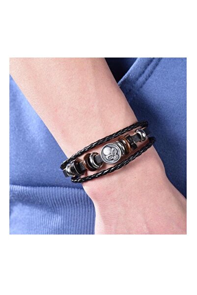 Generic Unisex leather bracelet