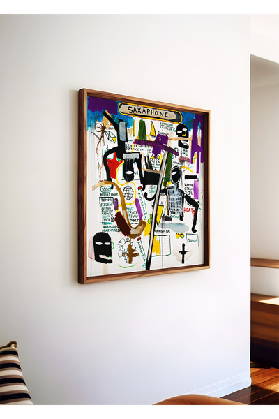 ARTHOUSECOLLECTIVE Jean - Michel Basquiat Poster - Square Poster - Unframed Poster in Painting Sizes