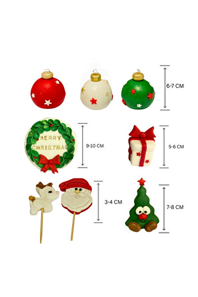 FigurinArt Cake Figurine Set - Christmas figurines