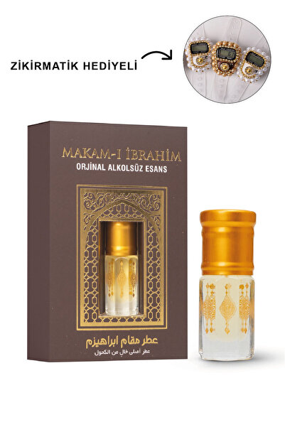 Deniz Elmasları Makam-ı İbrahim Esență Originală Fără Alcool 3 ml – Durabilă, Unisex, Specială, Cadou, Cadou Zikirmatik
