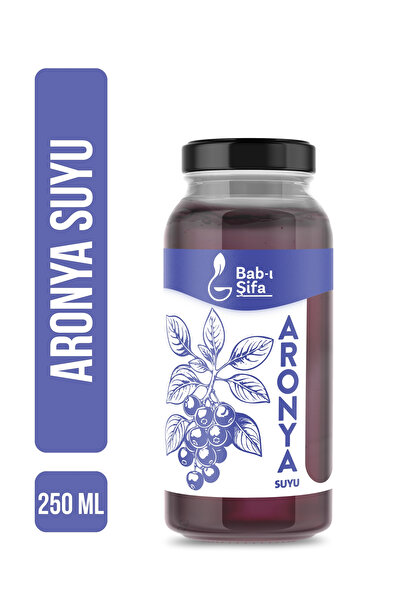 Bab-ı Şifa %100 Saf Aronya Suyu 250 ml - Şekersiz Doğal Antioksidan Kaynağı