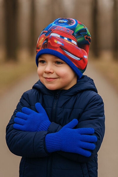 DİSNEY CARS Hat and gloves set