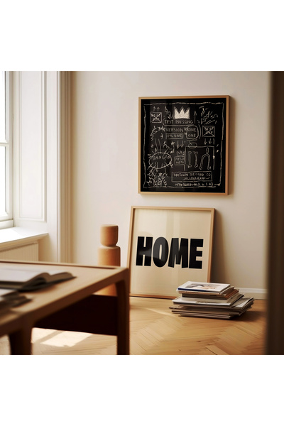 ARTHOUSECOLLECTIVE Jean - Michel Basquiat - Square Poster - Unframed Poster in Painting Sizes