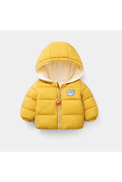 Superbaby Mustard yellow jacket - Teddy