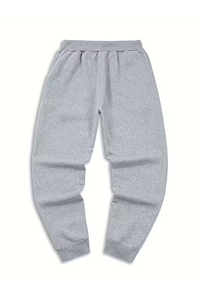 WOODROFFE Ανδρικό Jogger Milano με τύπωμα σε γκρι μαύρο χρώμα