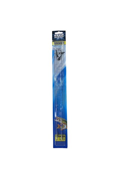 EFFE Titanyum Çelik Tel Dişli Balık İçin 30cm 15kg Çeker 2 adet