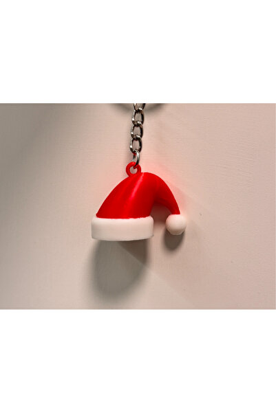 genomera سلسلة مفاتيح على شكل قبعة سانتا كلوز