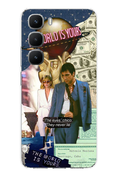 TechTree حافظة سيليكون متوافقة مع هاتف Infinix Hot 60 Pro بتصميم إلفيرا هانكو...