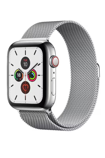 OEM Curea magnetică Milanese Starlight Apple Watch 42–49 mm, unisex, oțel ino...