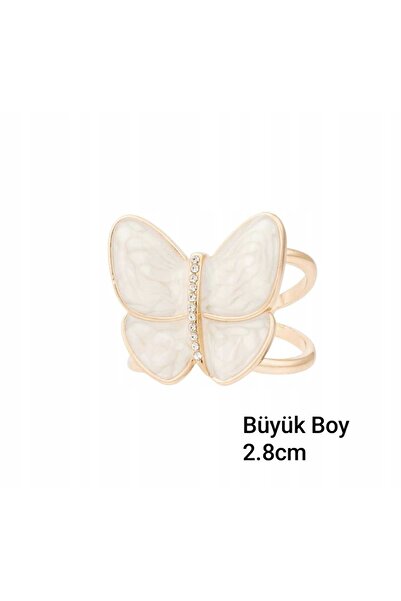 Bacoss ESARFĂ-FULARĂ-ȘALĂ CU CATARAMĂ DESIGN BUTTERFLY CU PIETE DIMENSIUNE MA...