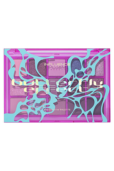 Influence Beauty Far Paleti Butterfly Effect 01 Metamorphosis - 9-Color Eyesh...