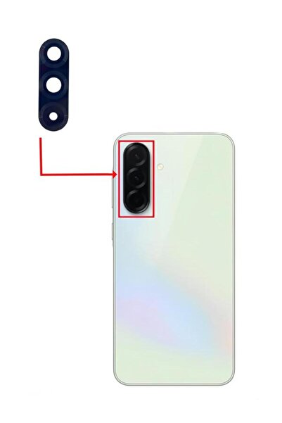 FLAGEN Samsung Galaxy A36 Arka Kamera Camı Lens Yapışkanlı