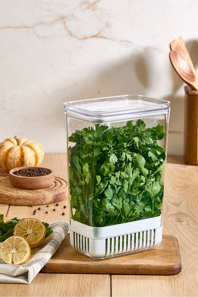 Comprox Greenery Storage Container 2900 ml | Vegetable Storage & Refrigerator Freshener Box