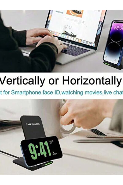 OEM Wireless Fast Charging 15W Charger – Compatible with iPhone & Android (Apple, Samsung, Huawei, Pixel)