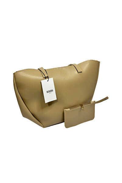 Beshora Morgan Black Matte Magnet Cover Mini Wallet Detailed Hand and Shoulder Bag