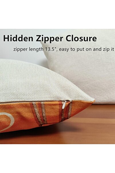 KASTWAVE Spring Floral Throw Pillow Covers 18x18 Inches (4 PCS)