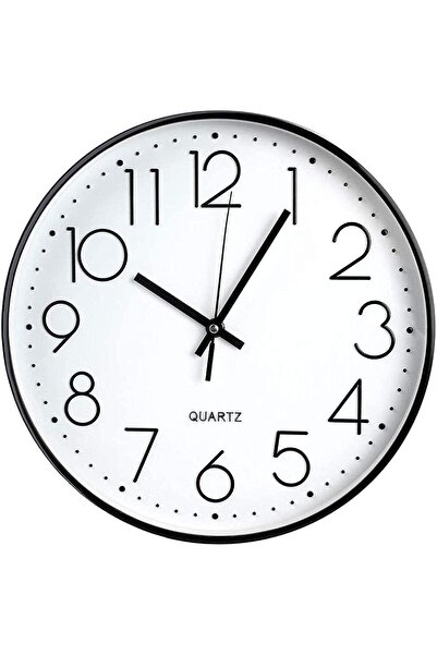 Generic Wall Clock 12 Inch Silent Non-Ticking Battery Operated Ultra-Quiet Quartz Round Clock