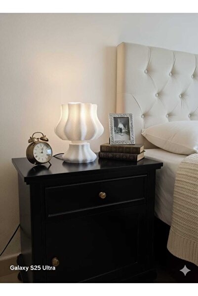 GLOBELUX Rustik Lüks Tasarım Abajur Ve Glob Gece Lambası (ampul hediyeli)