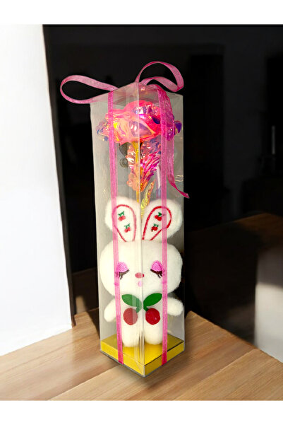 İNCİ sepette Beyaz hediye seti sevgiliye sevgililer günü hediyesi sonsuzluk g...