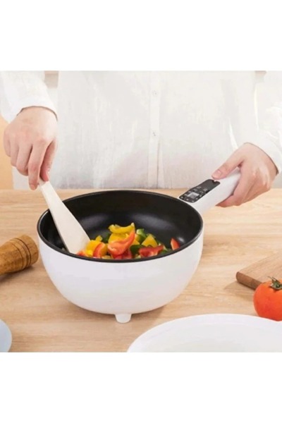 GARDEON Electric Frying Pan 26 cm, 2.5 L, Smart Panel, Non-Stick Coating, 4 Functions + Timer