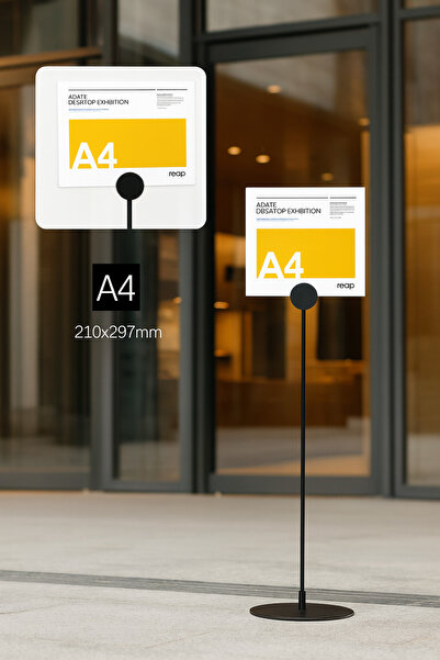 Grand City Media A4 Acrylic Display Stand