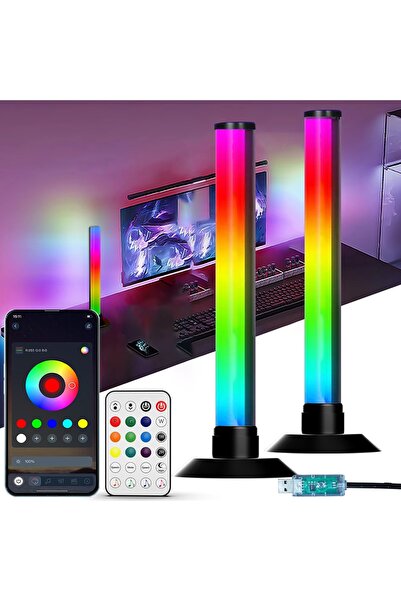 indirimvar USB Güçlü, Renk Değiştiren Atmosfer Işıkları Müzik Senkronizasyonu...