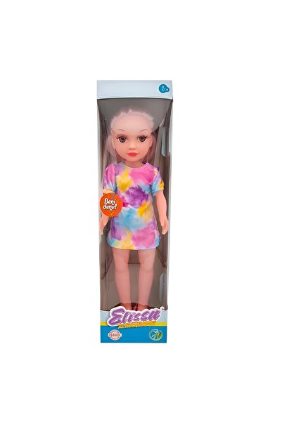 Türkçe Konuşan 45 cm boyunda Elissa Bebek Kız Çocuk Oyuncak Bebek