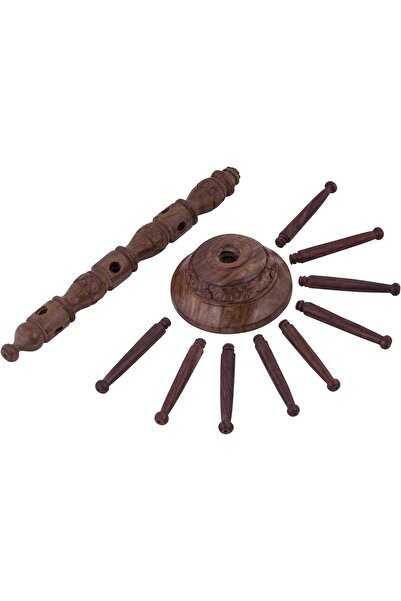 Generic Acewood Bangle Holder Decor Wooden Bangles Stand - Glass Bangle Tree, Jewelry Organizer (32 cm)