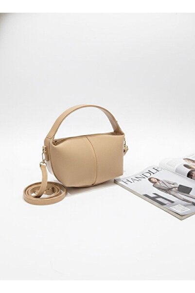 Handley حقيبة يد نسائية من جلد الغزال