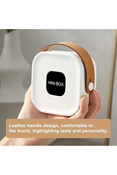 Generic Jewellery Organizer Box Travel (White) - Portable Mini Ring Case