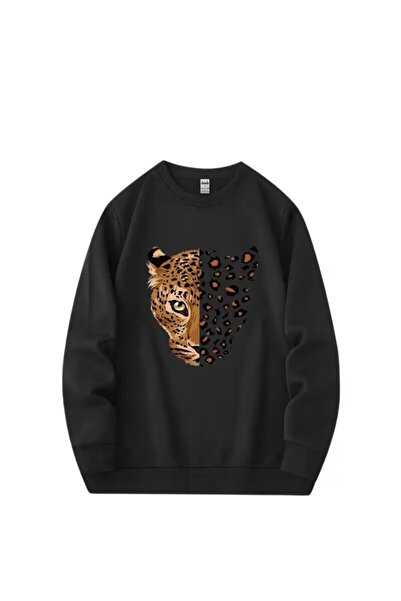 LELVANİ Суитшърт с леопардов принт