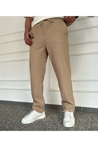 Beylerce Pantaloni largi din velur