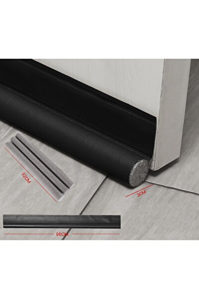 Aputue Door Draft Stopper 96cm - Door Bottom Seal with Rubber Insulation