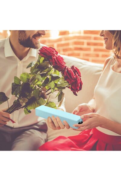 Yelajoy 5-Pack Velvet-Lined Drawer Jewelry Boxes, 8.3 x 1.8 x 1.4 in