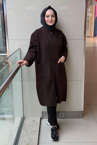 Ghisa Spliced Stone Embroidered Coat