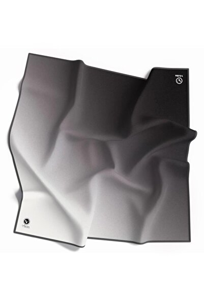 VİOLLA Kristal Degrade Desenli Desenli Gri Renkli 90x90 Eşarp (İpek İçermez) ...