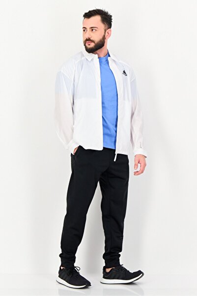 adidas Men Sportswear Fit Long Sleeve Outdoor Jacket, White