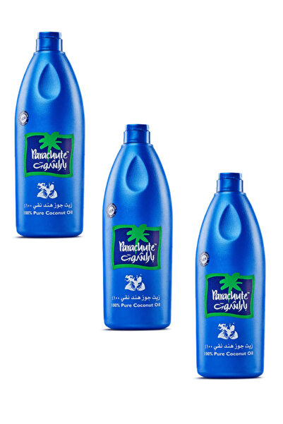 Parachute Advanced زيت باراشوت زيت جوز الهند النقي عبوة 450 مل 3 قطع