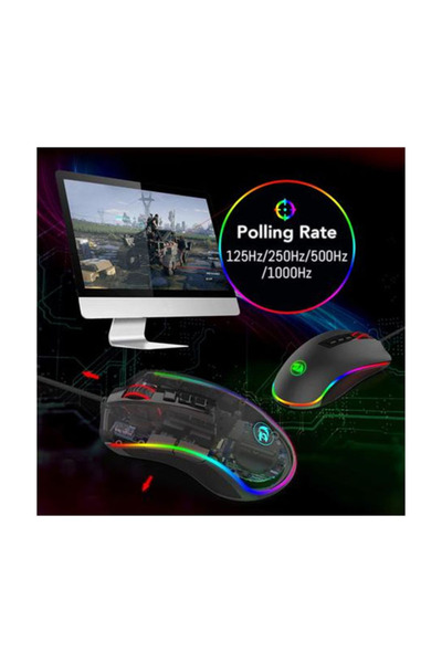 REDRAGON Cobra Oyuncu Mouse Rgb, 9 Buttons