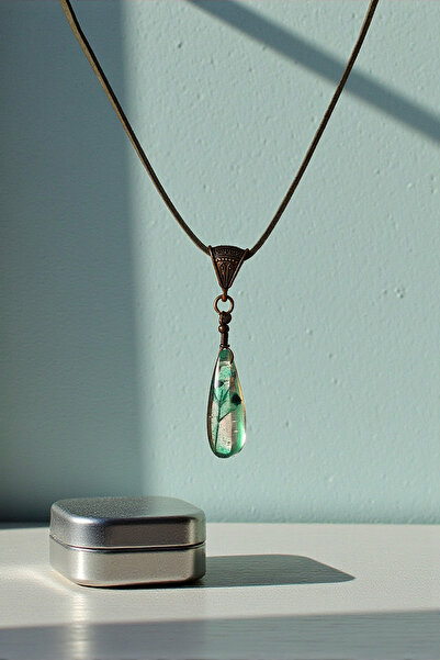 Özgüneş4c Astral Damla Epoksi Kolye