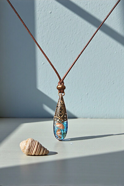 Özgüneş4c Poseidon’un Hatırası Epoksi Kolye