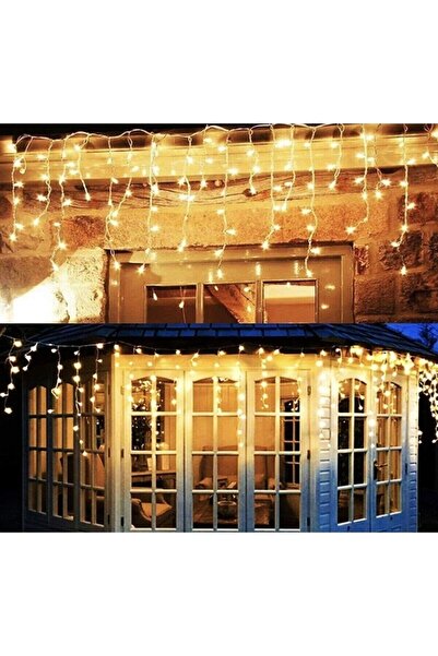 Genel Markalar Dekoratif Saçak Led Yüksek Işık Eklenebilir 4.5 Metre Işık Ip ...