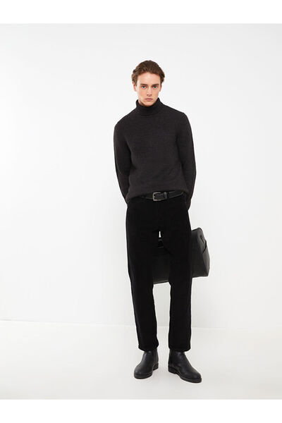 LC Waikiki Standard Fit Velvet Men's Chino Trousers