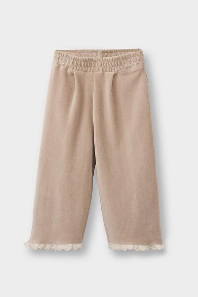 DeFacto Kız Bebek Wide Baggy Fit Fitilli Kadife Pantolon G6878A525CW
