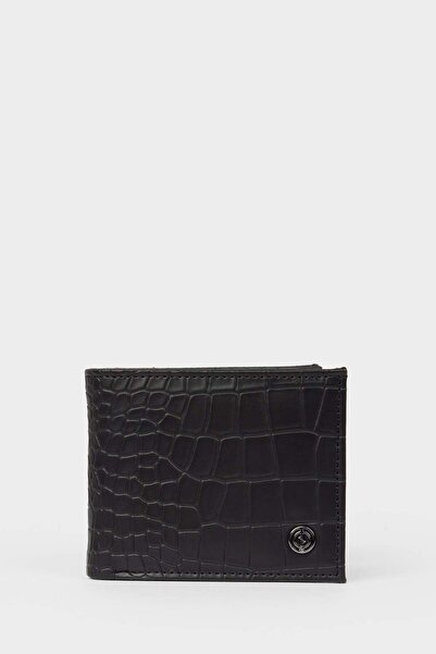 DeFacto Men's Faux Leather Wallet F9310Axns