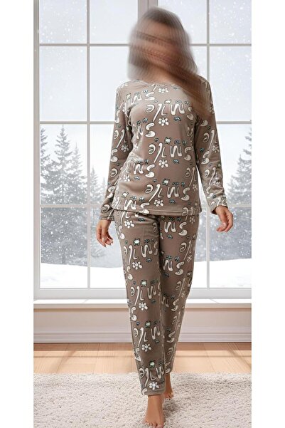 ISHRAQAT AL-AMAL winter velvet pajama set