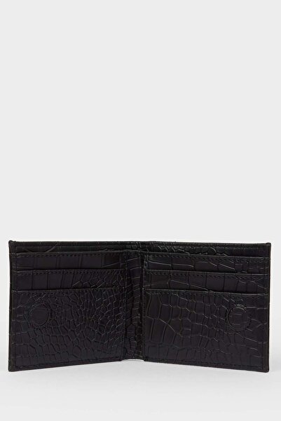 DeFacto Men's Faux Leather Wallet F9310Axns